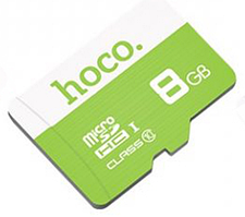 Micro SDHC карта памяти Hoco 8GB Сlass 10