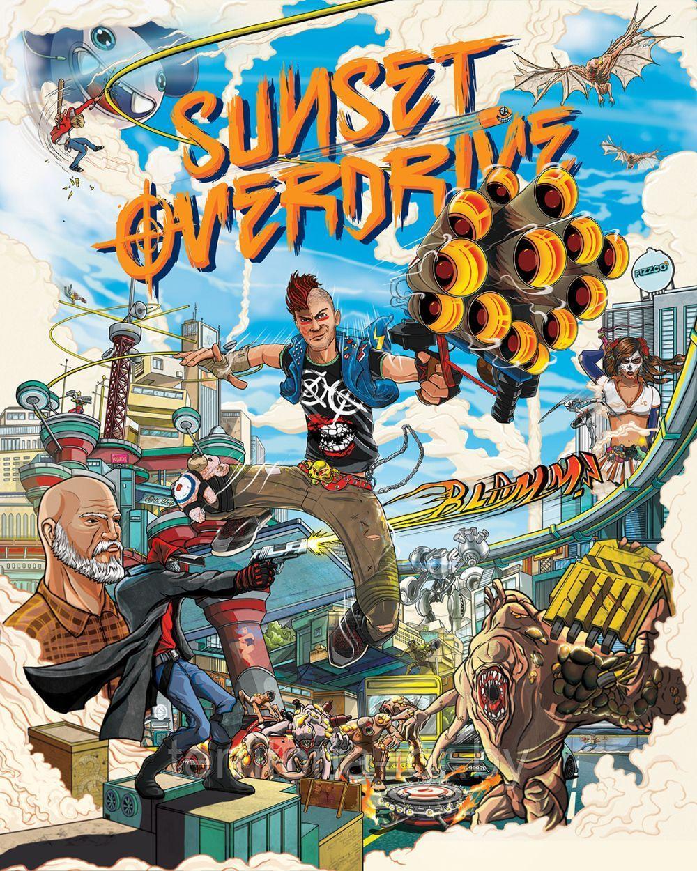 Sunset Overdrive DVD-2 (Копия лицензии) PC - фото 1 - id-p89044084