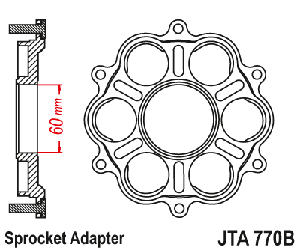 Адаптер для звездочки JTA770B