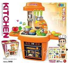 Кухня детская BOWA со звуком и светом, 27 предметов, арт.8410