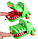 Большая Игрушка-ловушка Крокодил стоматолог Зубы крокодила 25 см, фото 3