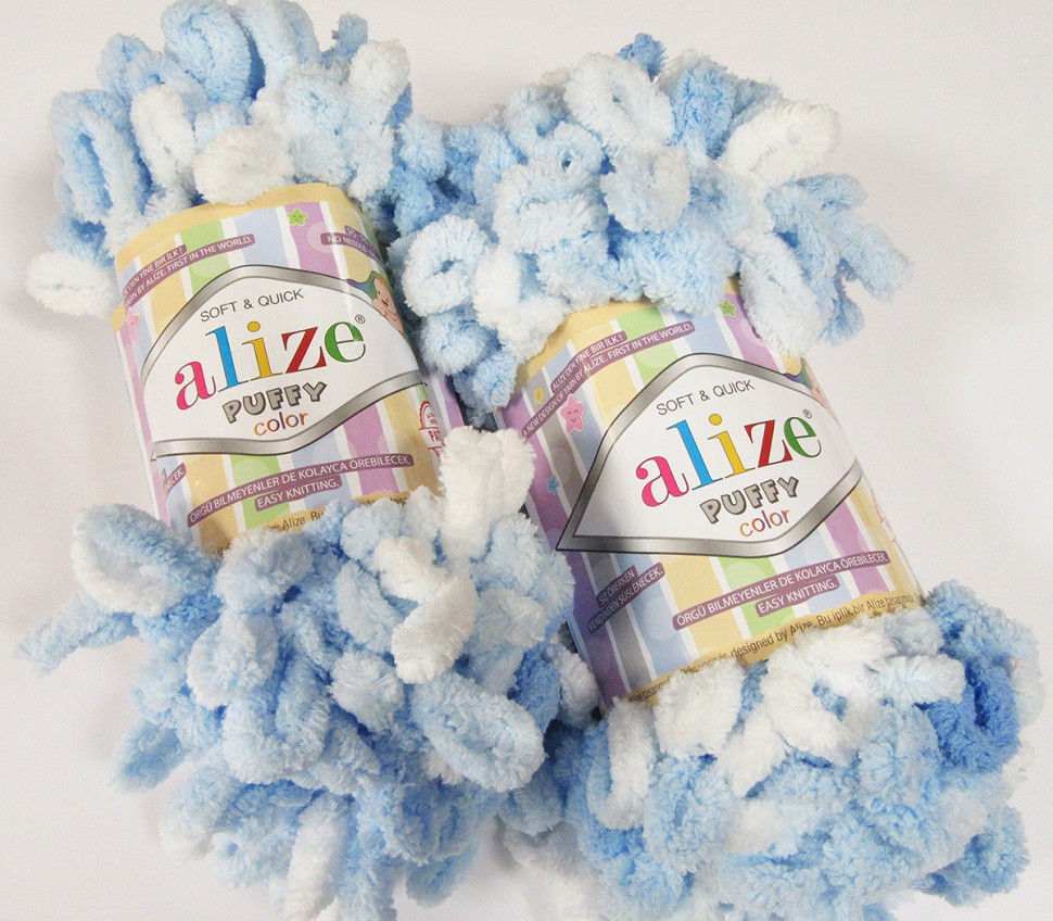 Alize Puffy Color цвет 5865 - фото 1 - id-p89077748