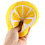 Большой сквиш-антистресс Squish Лимон, фото 2