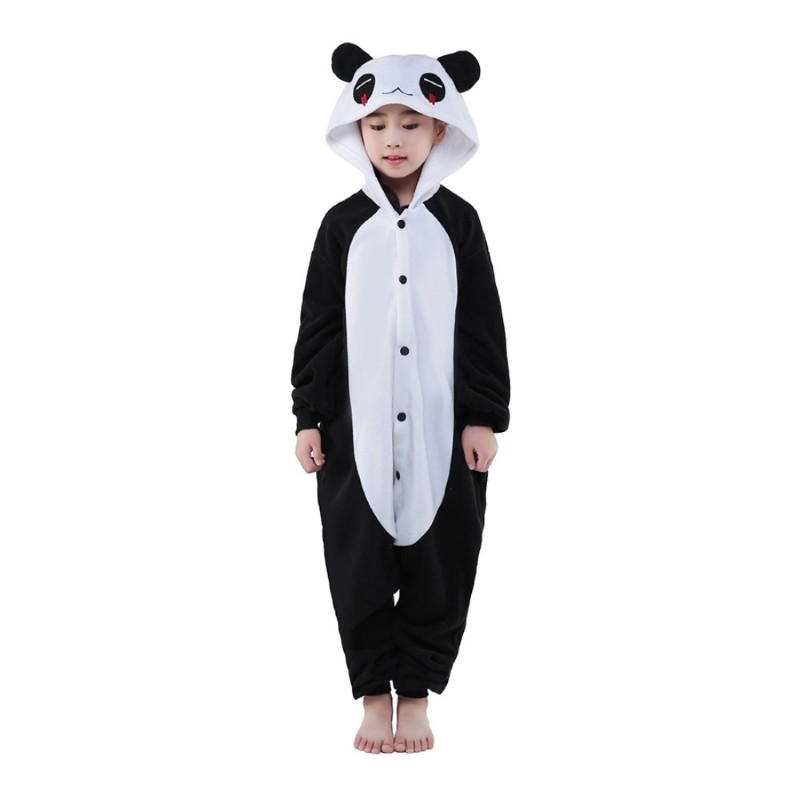 Пижама кигуруми Панда детская (рост 95-100, 100-109, 110-119 см) - фото 1 - id-p87481800
