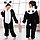 Пижама кигуруми Панда детская (рост 95-100, 100-109, 110-119 см), фото 5