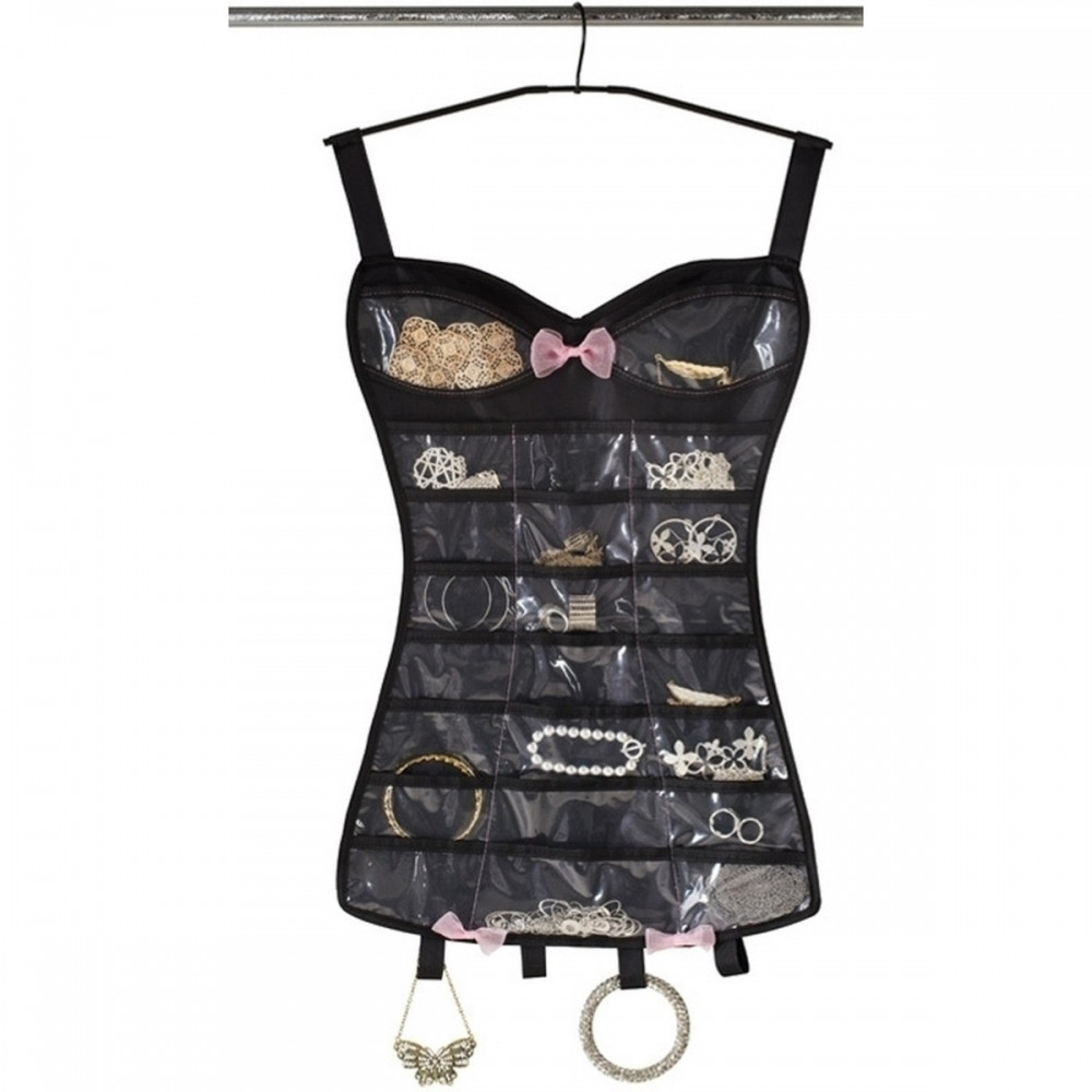 Органайзер для украшений little corset черный - фото 1 - id-p89021385