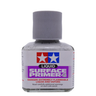 Грунт жидкий серый Tamiya Liquid Surfase Primer Gray, 40 мл