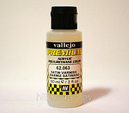 Сатиновый Лак Vallejo Premium Colors (Satin Varnish), 60 мл, фото 2