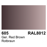 Грунт полиуретановый акриловый GERMAN RED BROWN (RAL8012) Surface Primer, ACRYLICOS VALLEJO, 17 мл