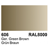 Грунт полиуретановый акриловый GERMAN GREEN BROWN (RAL8000) Surface Primer, ACRYLICOS VALLEJO, 17 мл