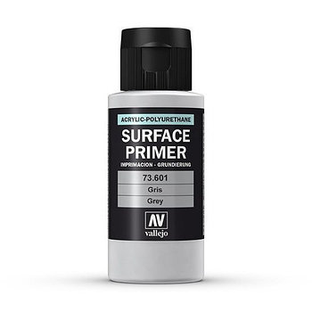 Грунт  Surface Primer акриловый полиуретановый, серый (Grey), 60 мл, Vallejo