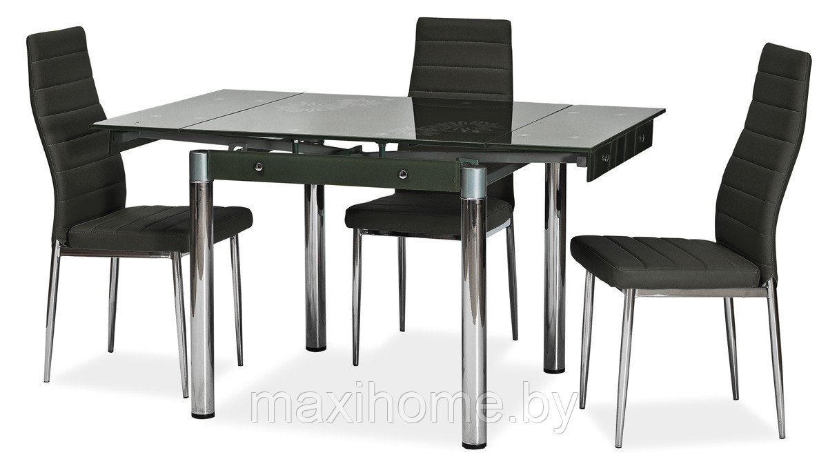 Стол обеденный SIGNAL GD082 черный - фото 1 - id-p89080641