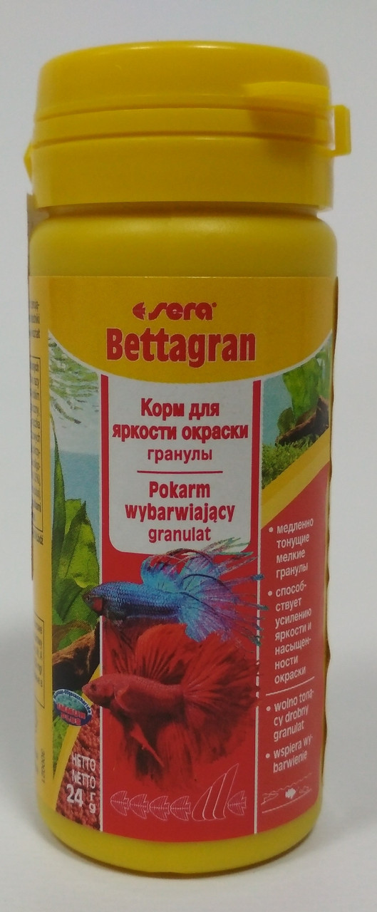 Корм для рыб-петушков Sera Bettagran 50 мл (24 г)