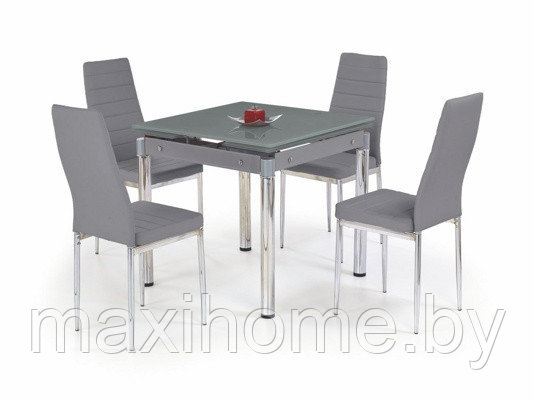 Стол обеденный HALMAR KENT раскладной, серый - фото 1 - id-p89084374