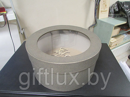 Коробка подарочная с окошком 20*10 см (Imitlin), фото 2