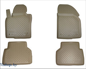 Коврики салона для Toyota RAV4\ Toyota RAV4 (long) (A2,XA3(09) беж