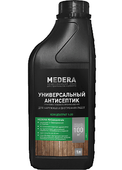 Антисептик - грунтовка MEDERA 90 Concentrate 1:20 5л. - фото 2 - id-p89111725