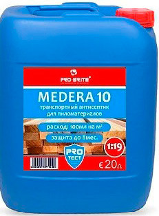 Транспортный антисептик MEDERA 10 Concentrate 20л.