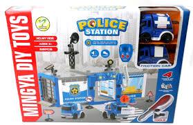 Игрушечный полицейский Паркинг-конструктор MY1202 (световые и звуковые эффекты) - фото 1 - id-p89116922
