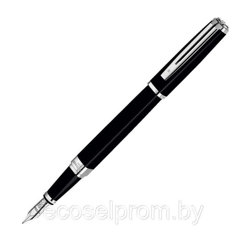 Waterman Exception Slim Black ST F - фото 1 - id-p89118639