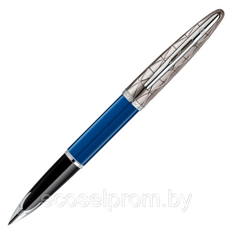 Waterman Carene Obsession Blue Lacquer Gunmetal ST