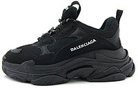 Кроссовки черные Balenciaga, фото 1