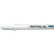 Ручка гелевая Gelly Roll белая 0.4мм, Sakura, фото 4