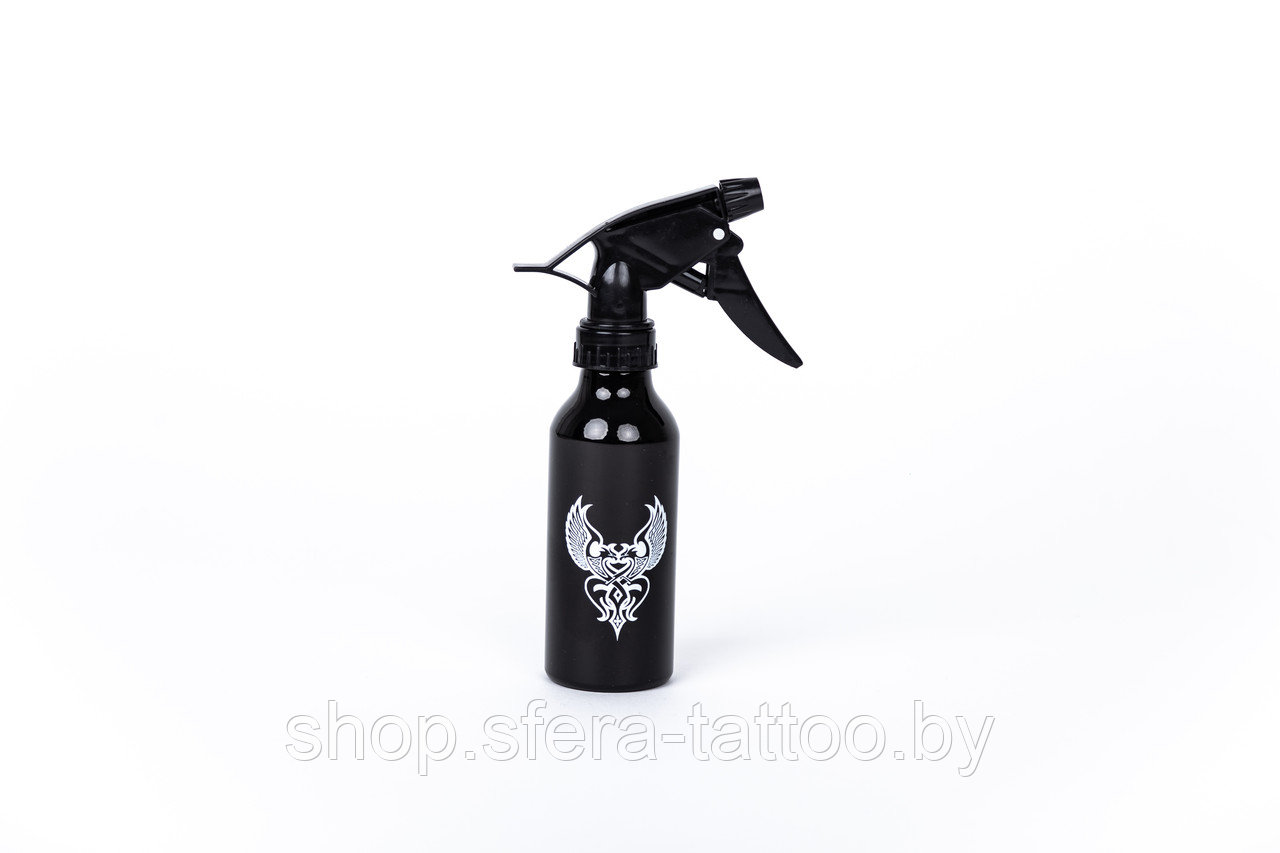 Бутылка распылитель Spray-Bottle стальной 250 мл ( Спрей Батл) черный - фото 1 - id-p89173372