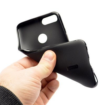 Силиконовый чехол TPU Matte Case 1mm черный для Xiaomi Mi8 Lite - фото 2 - id-p89168485