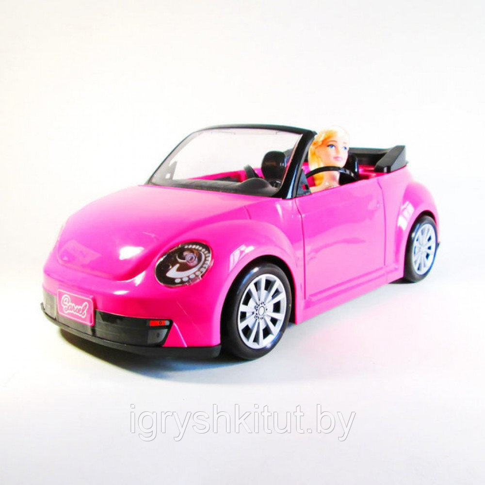 Кукла в розовом кабриолете (звуковые эффекты), арт.6633 - фото 3 - id-p89175369
