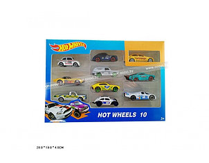 Набор металлических машинок  Hot Wheels (Хот Виллс) 10 шт