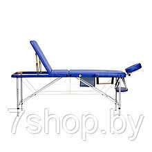 Массажный стол Atlas Sport складной 3-секц 70 см алюминиевый синий
