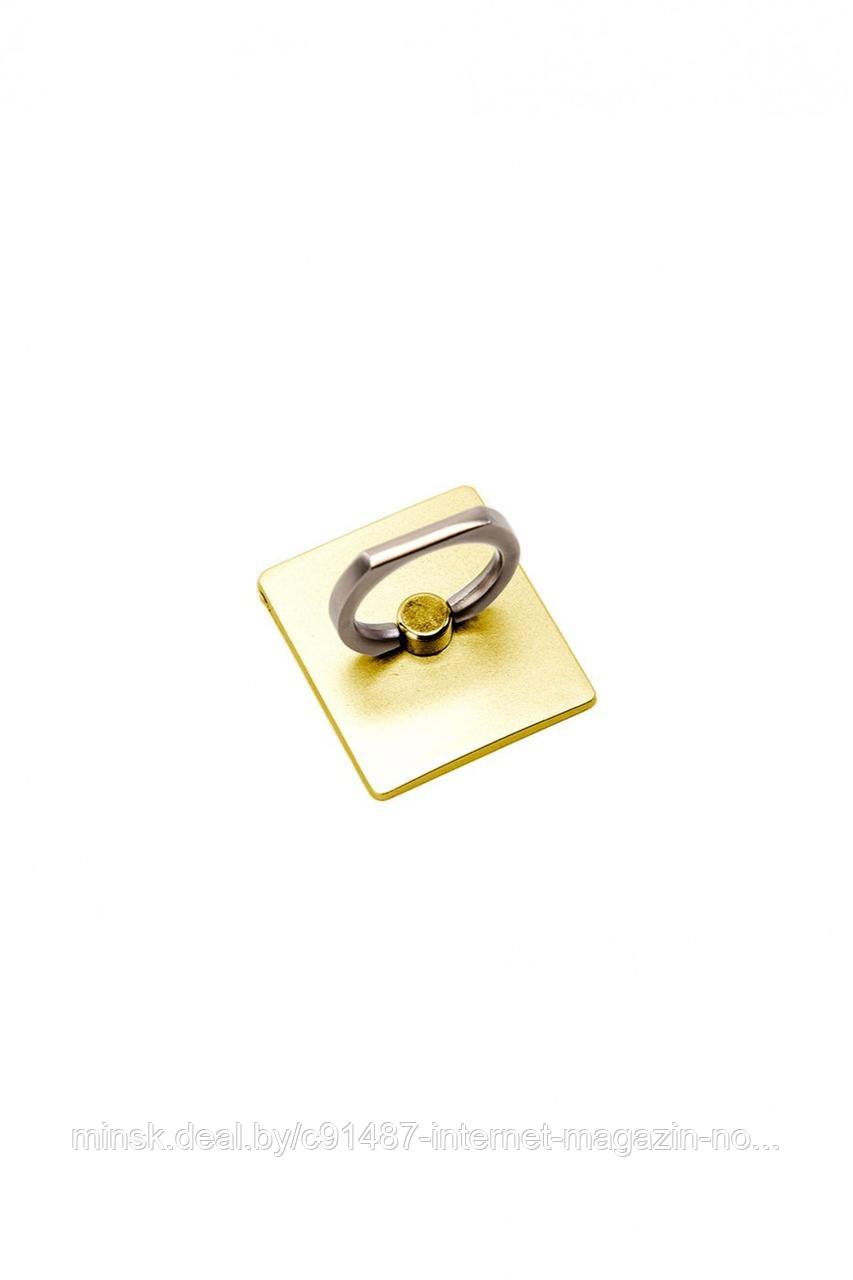 Кольцо-держатель и подставка для телефона и планшета, золотое - фото 5 - id-p89192349