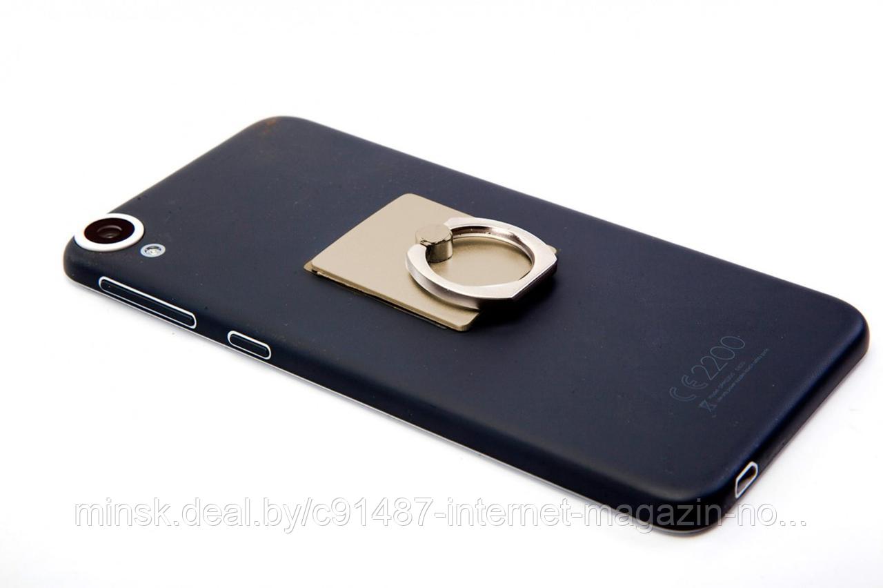 Кольцо-держатель и подставка для телефона и планшета, золотое - фото 6 - id-p89192349