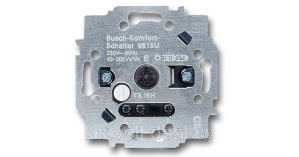 Комфортный выключатель Busch, 2-проводное исполнение ABB Basic 55 - фото 1 - id-p89203821