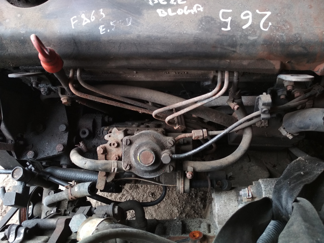 Двигатель Fiat Ducato 2,5 D - фото 3 - id-p89212456
