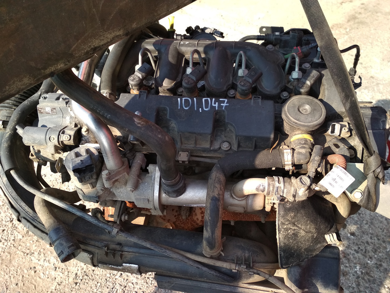 Двигатель Ford Galaxy 2.0 tdci 2006 г (QXWB) - фото 3 - id-p89212474