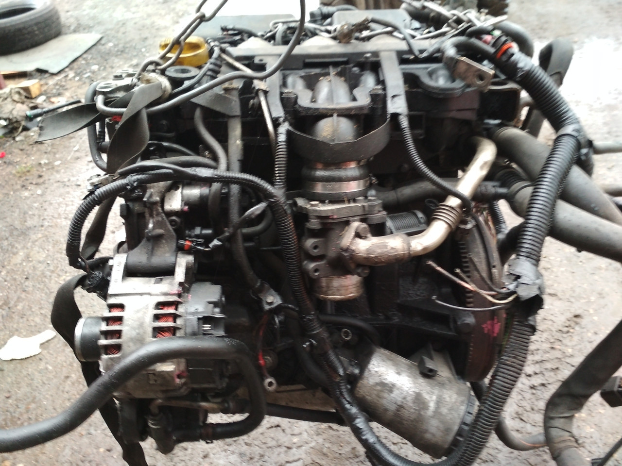Двигатель Renault MASTER III 2,5 dci 2005 г (G9U 873) 