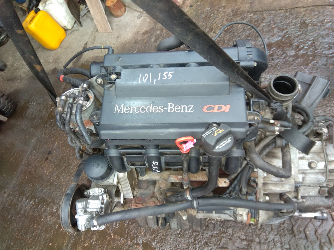 Двигатель Mercedes Vito 2.2 CDI 2002 г (OM 611.980) - фото 3 - id-p89212506