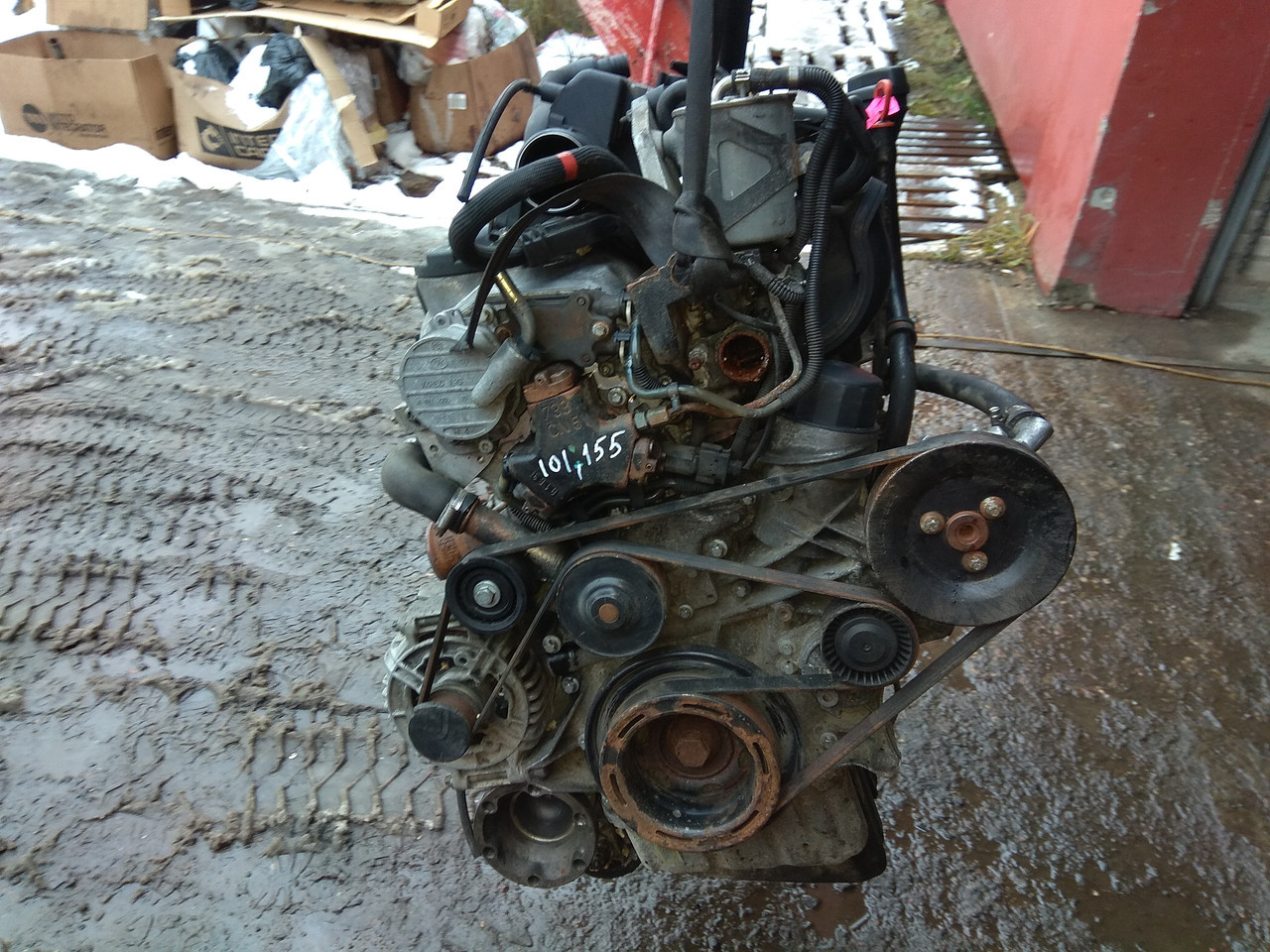 Двигатель Mercedes Vito 2.2 CDI 2002 г (OM 611.980) - фото 4 - id-p89212506
