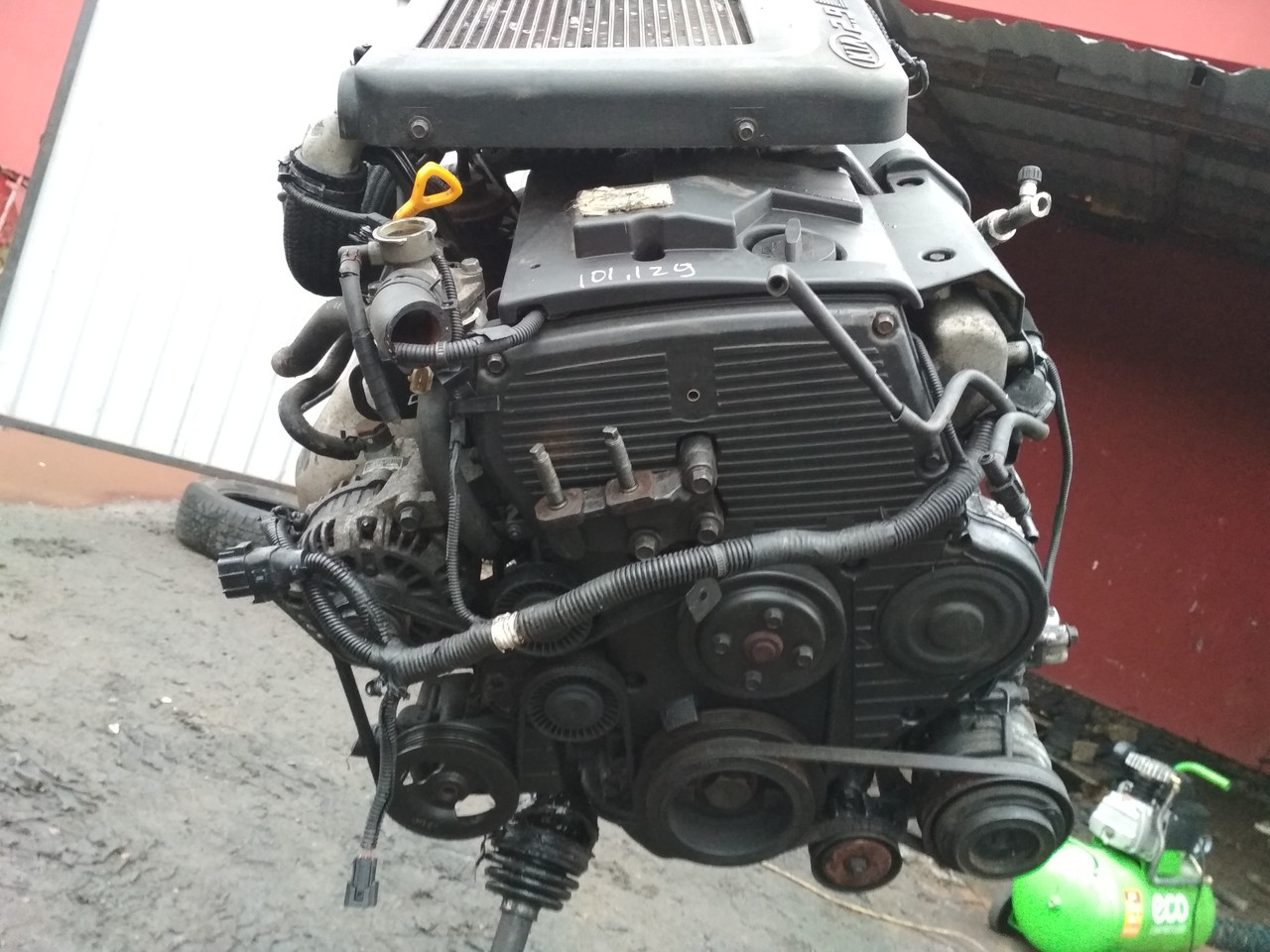 Двигатель KIA Carnival 2.8 CRDi 2002 г (J3) - фото 5 - id-p89212560