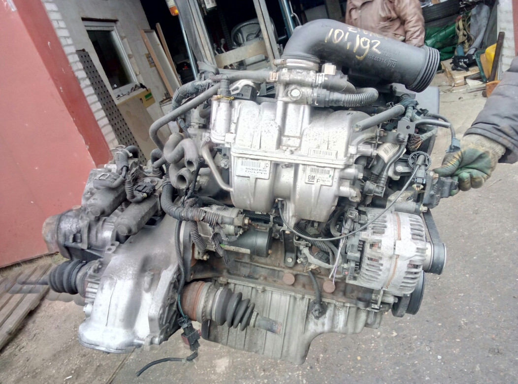Двигатель Opel Astra H 1,6 i 2007 г АКПП (Z16XEP) - фото 4 - id-p89212604