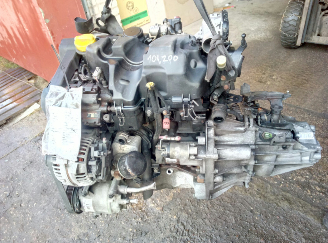 Двигатель Renault Scenic II 1.5 dCi 2007 г (K9K732) - фото 5 - id-p89212612