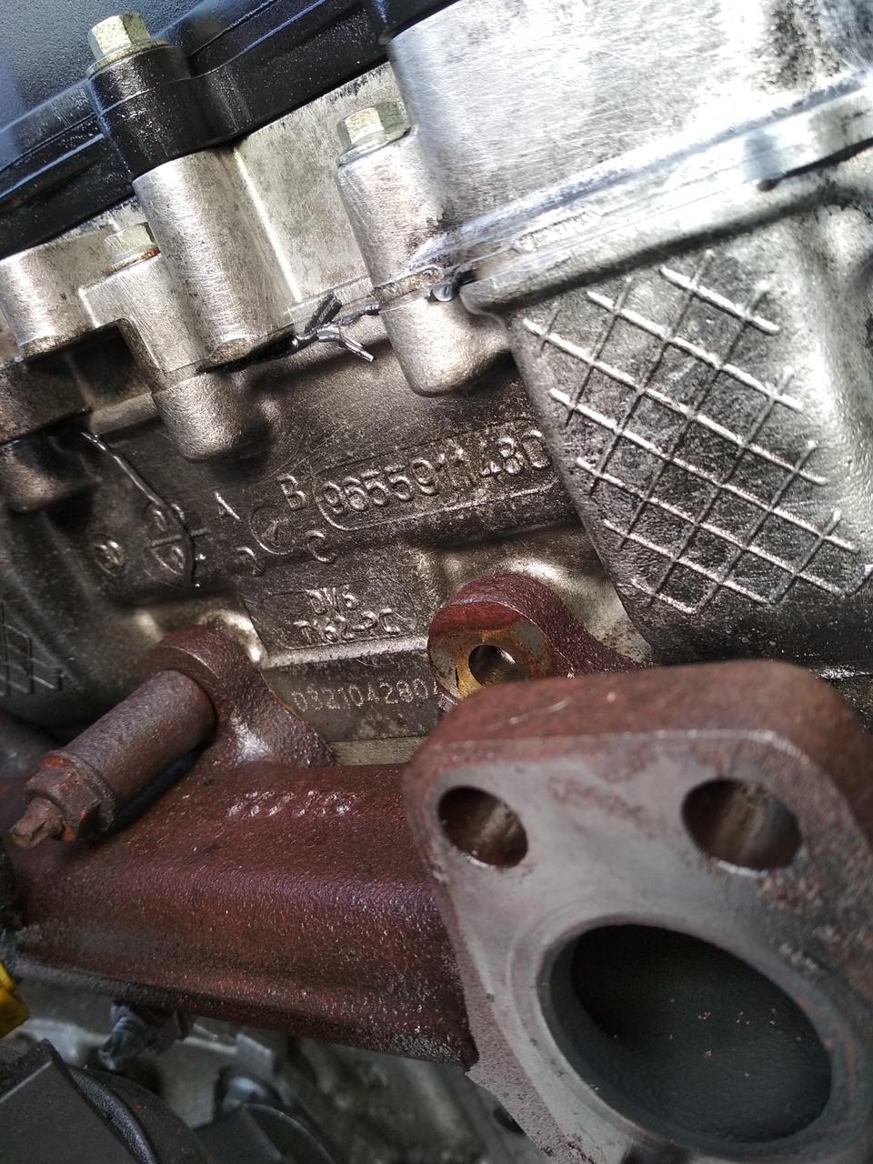 Комплектный двигатель Citroen Berlingo 1.6 дизель,(9HZ DV6TED4) 2010г, 80 KW (109 HP) - фото 7 - id-p89212665