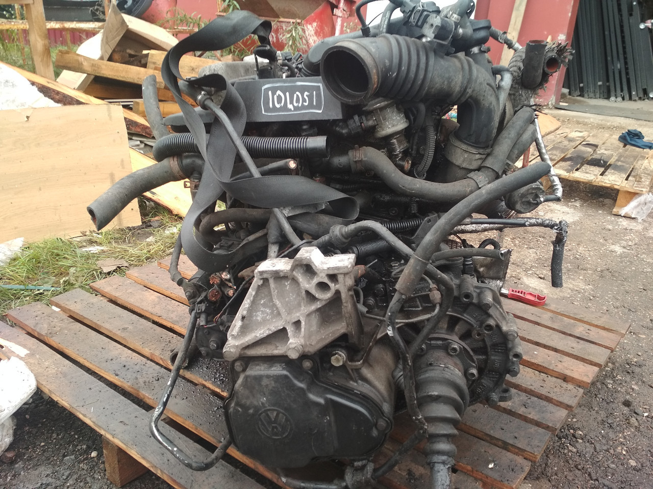 Комплектный двигатель Fiat Ducato 2,8 td 2005 г (8140.43S), 92 kW ( 125 HP) - фото 3 - id-p89212672