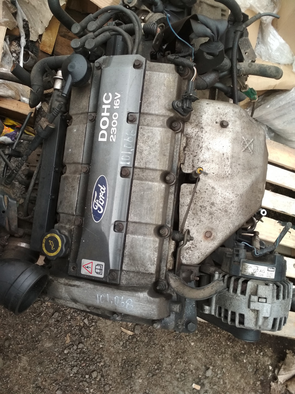 Комплектный двигатель Ford Galaxy 2.3 бензин, МКПП, 16V 1999 г (E5SA), 107 kW (146 HP) - фото 2 - id-p89212675
