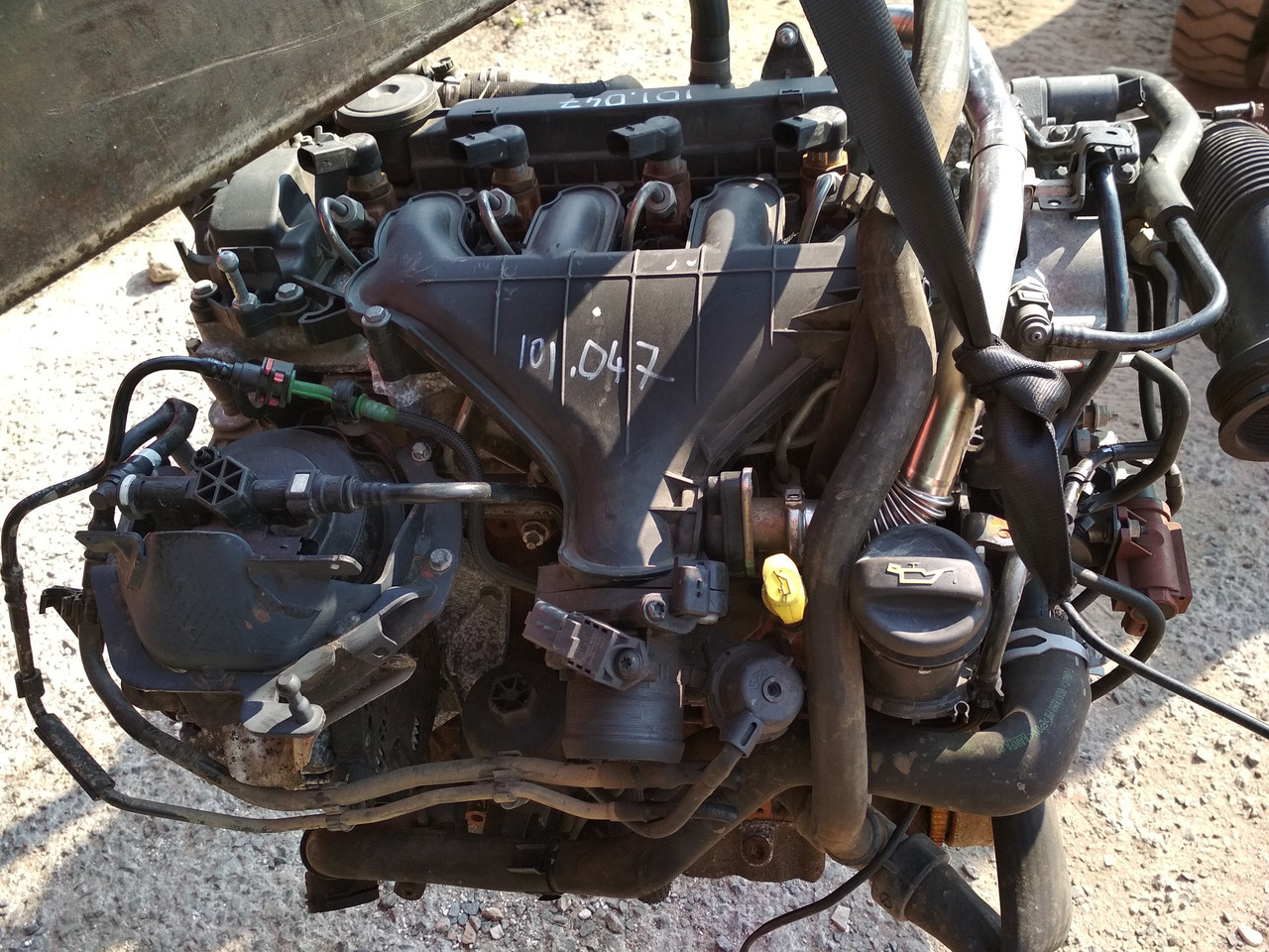 Комплектный двигатель Ford Galaxy 1896см3 дизель 2002 г (AUY), 85 kW (115 HP) - фото 1 - id-p89212717