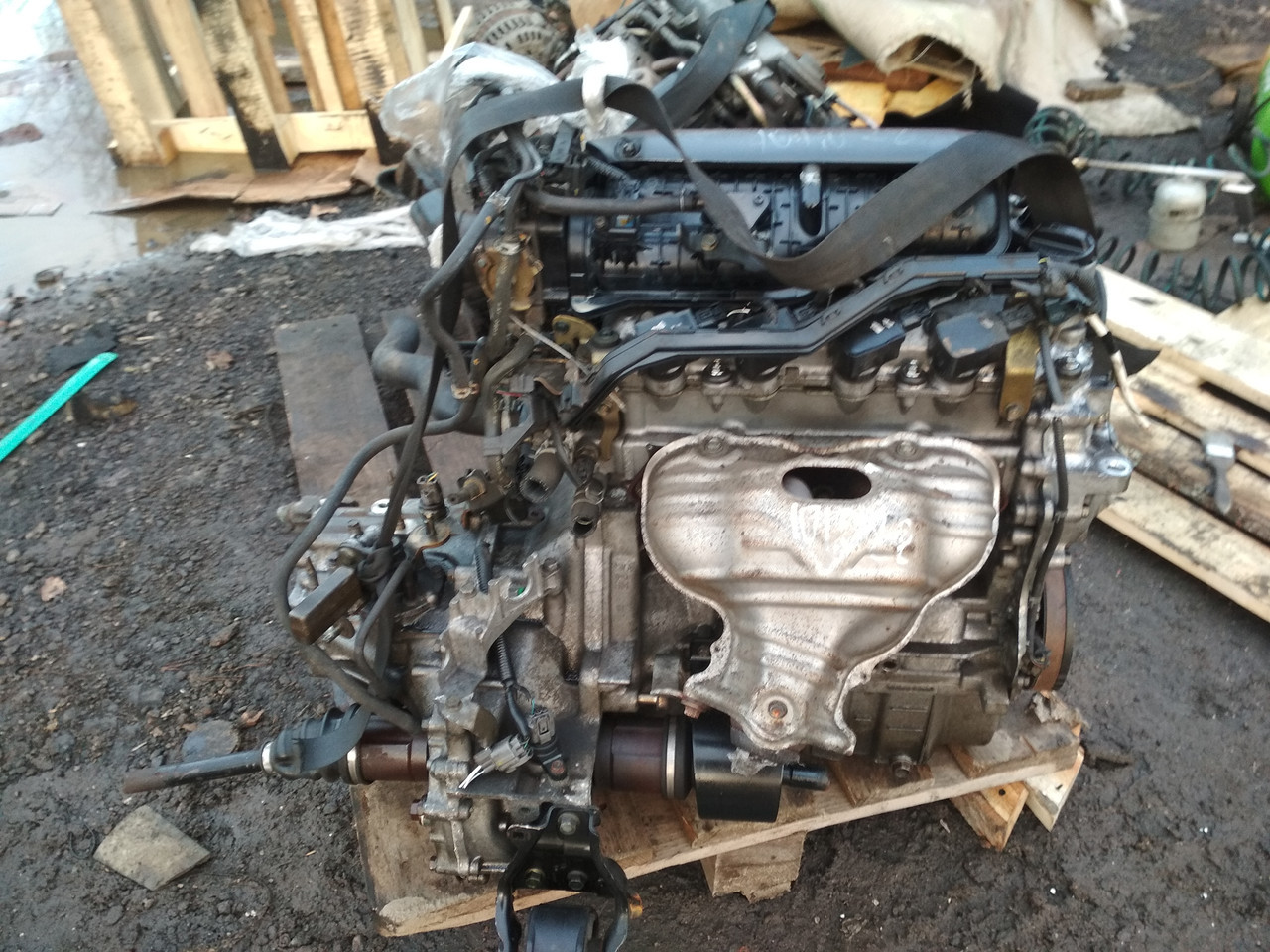 Комплектный двигатель Honda CR-V 2.2 дизель 2005 г (N22A1), 103 kW (140 HP) - фото 2 - id-p89212725