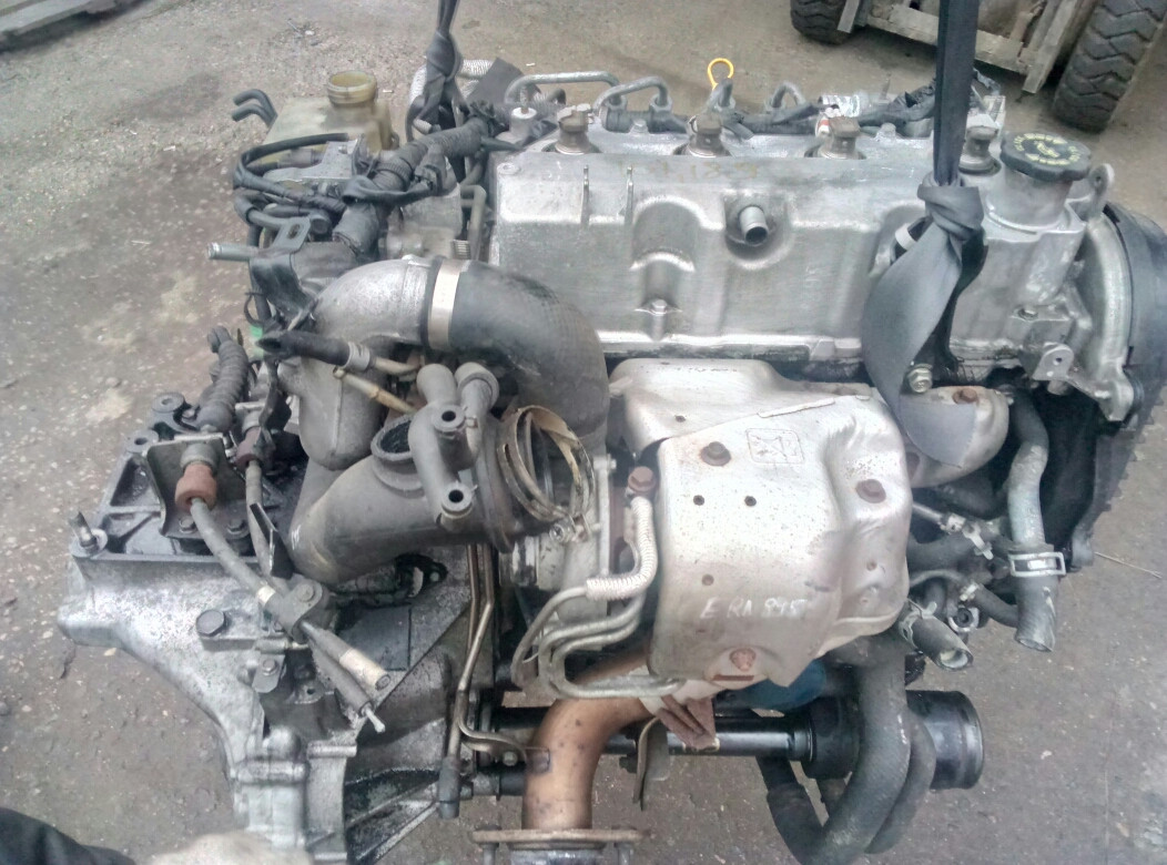 Комплектный двигатель Mazda 6 2.0 DI 2006 г (RF7J), МКПП, 105kw - фото 2 - id-p89212753