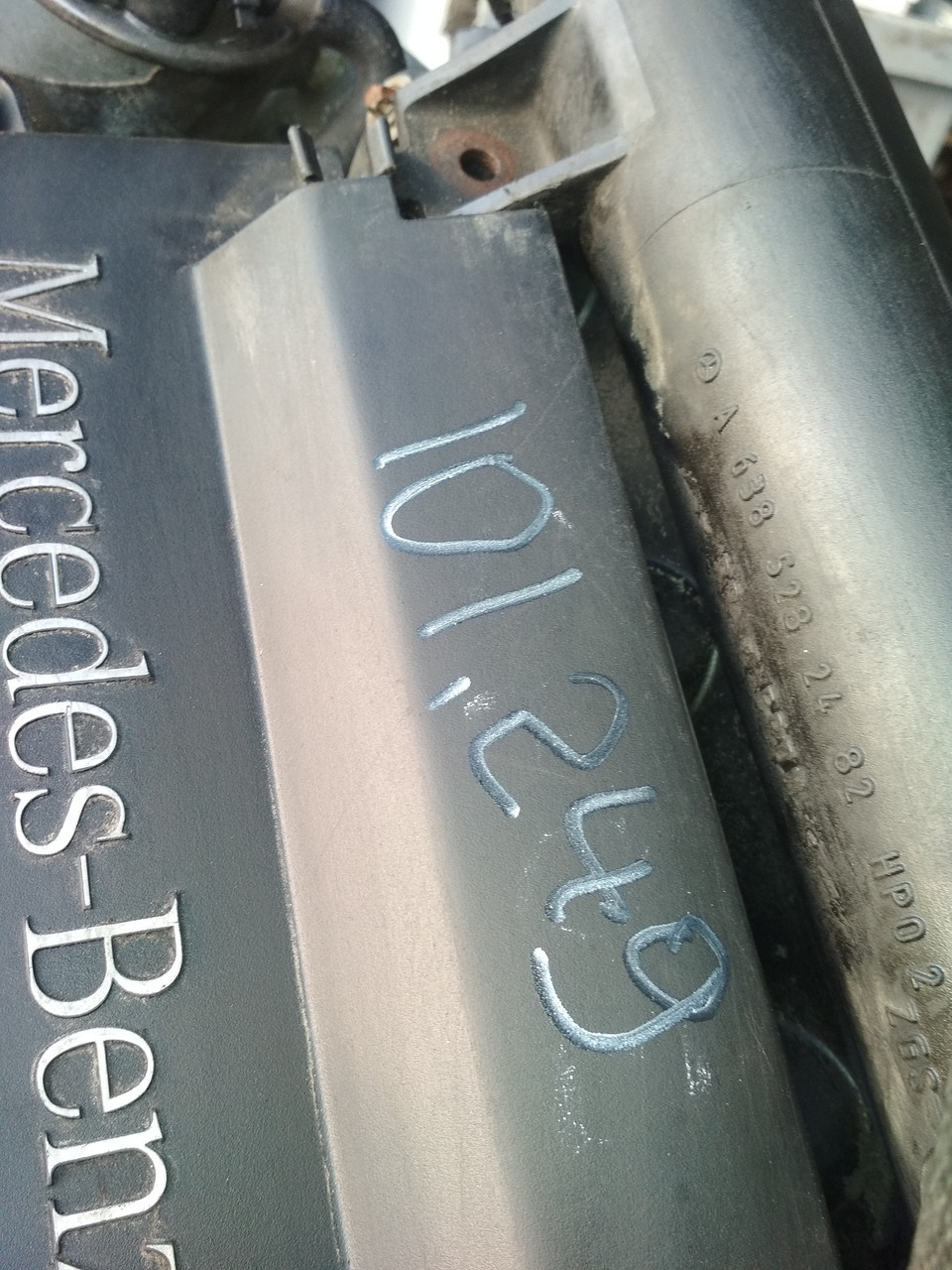 Контактный двигатель Mercedes Vito 2151см3 CDI 2002 г (OM 611.980), 60-90 kW (82-122 HP) - фото 1 - id-p89212759
